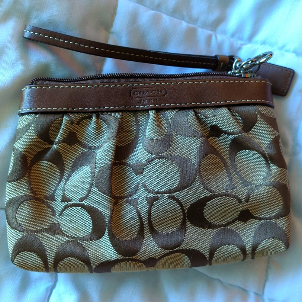 Coach wristlet